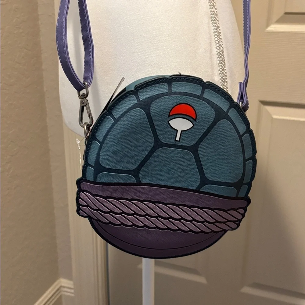 Turtles x Naruto Green Crossbody Bag. NWT Unisex Perfect for the little ones.